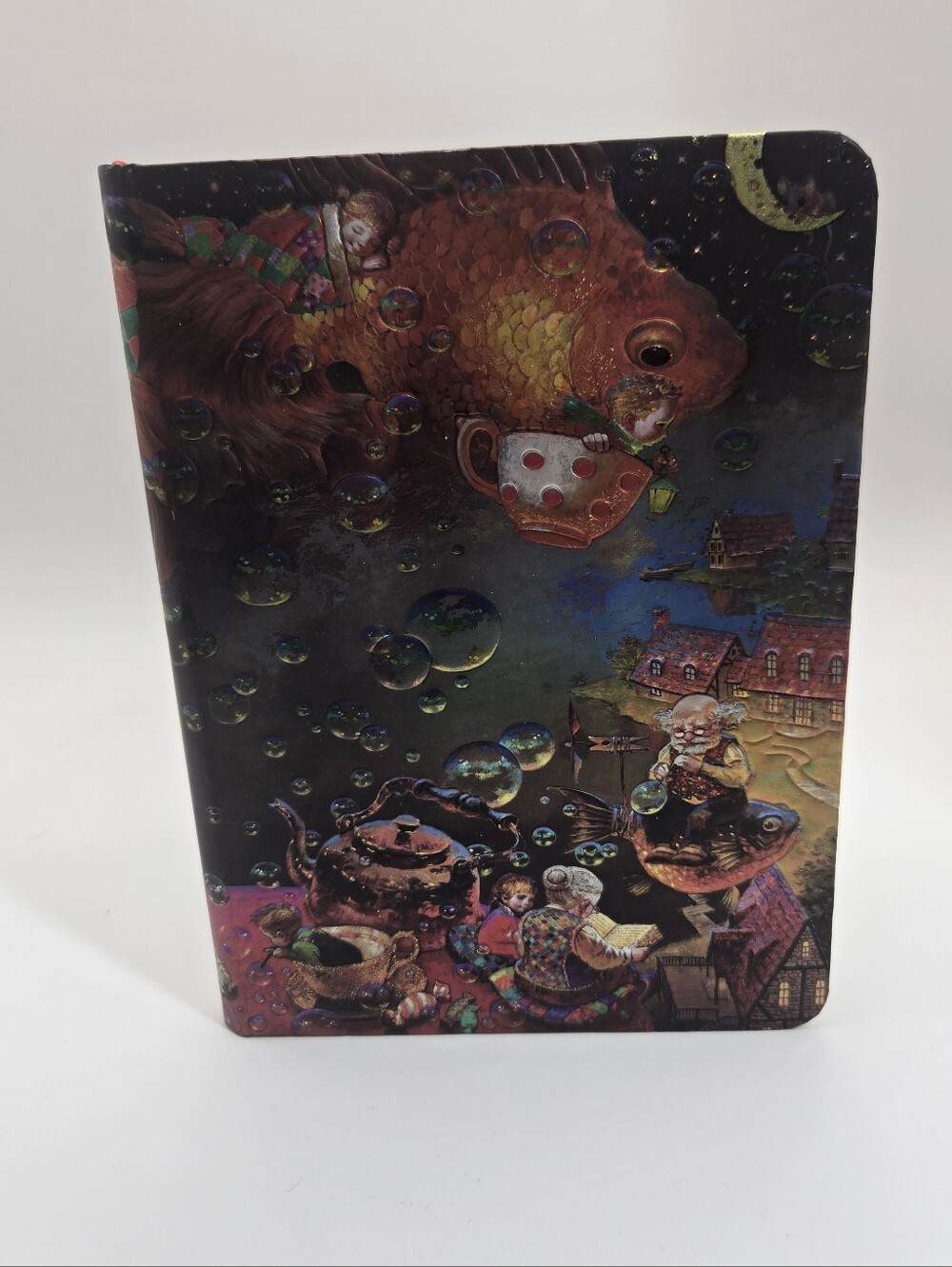 Paperblanks Imagination Metalic Cover Notebook With Elastic Marker & Ribbon Mark